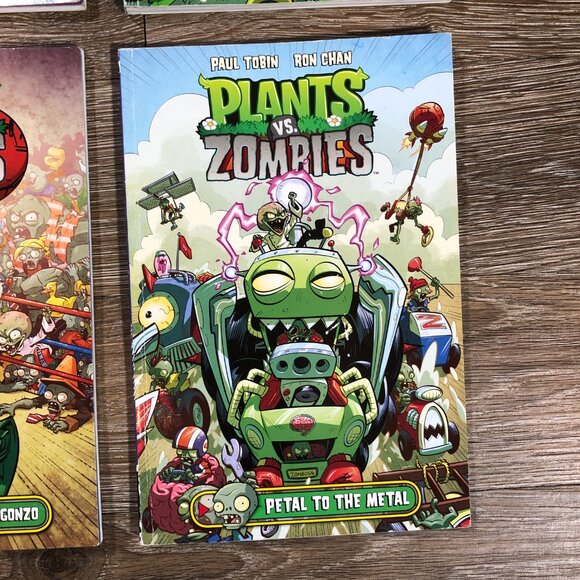 Plants vs Zombies Graphic Novel Lot Dark Horse Paul Tobin Softcover Comic Book 4 - Picture 5 of 6